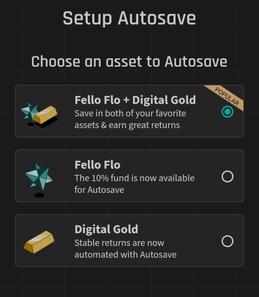 Setup Autosave